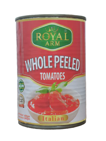 WHOLE PEELED TOMATOES EOE-ITALY-24X400 GM